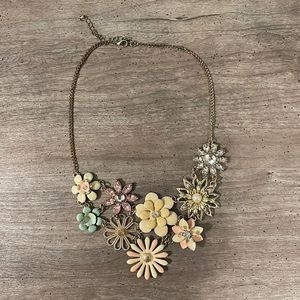 Floral Statement Necklace